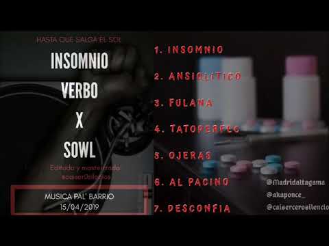 2. ANSIOLITICO (SOWL X VERBO)  INSOMNIO
