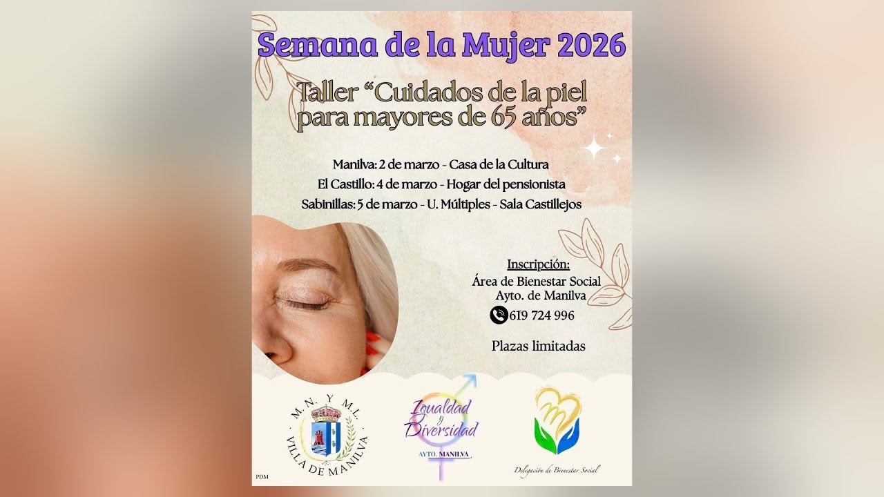 Taller de cuidados de la piel madura