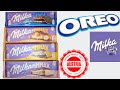 Milka MMMAX Oreo Toffee Whole Nuts Choco Biscuit Und Strawberry Cheesecake Im Test