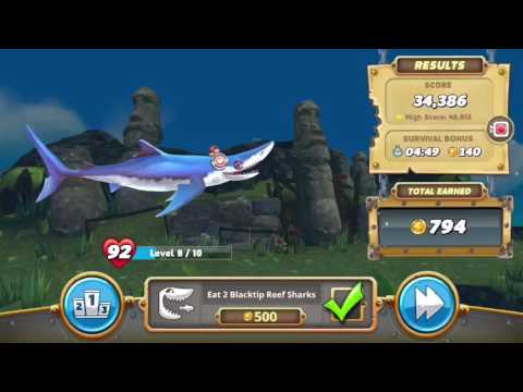 MEGA GOLD RUSH / Hungry Shark World Episode Three