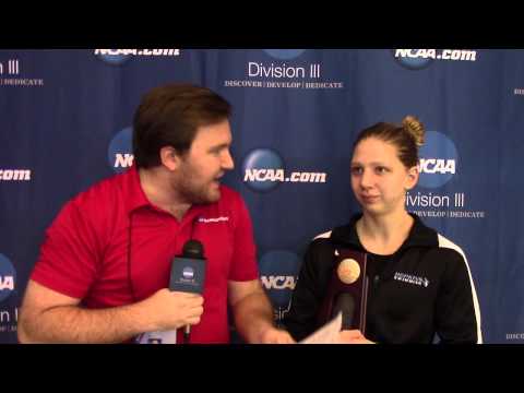 Anastasia Bogdanovski, Johns Hopkins - 50 Free Women's Champion (#d3swim)