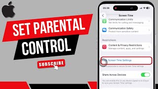 How to Set Up Parental Controls on iPhone