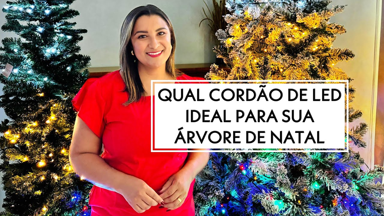 NATAL 2024 COMO ESCOLHER O CORDÃO DE LED CERTO PARA SUA DECORAÇÃO #natal2024 #arvoredenatal