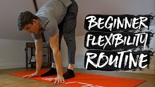 15 Minute Beginner Stretch Flexibility Routine! (FOLLOW ALONG)