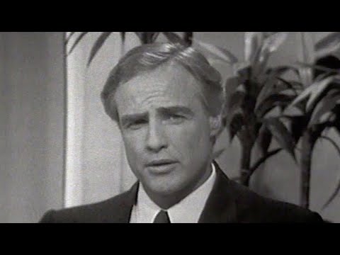 RARE Marlon Brando Interview on The Tonight Show Starring Johnny Carson - 05-11-1968
