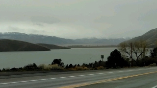 preview picture of video 'Topaz Lake TE14, NV/CA, quick scenic view on US 395.'
