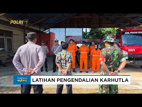 POLSEK MELAK LAKSANAKAN PELATIHAN PENGENDALIAN KARHUTLA