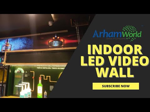 Led video wall, for auditorium, for indoor