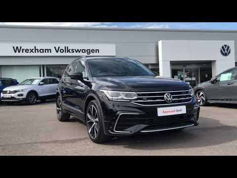Volkswagen Tiguan R-Line 4Motion 2.0 TDI Deep Black Used Car | Wrexham Volkswagen