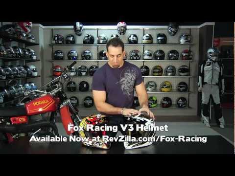 Fox Racing V3 Helmet Review at RevZilla.com