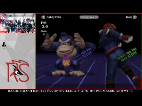 RSB4 Project M Loser's Semis: Bobby Frizz (Captain Falcon) vs Sledj (Donkey Kong, ZSS)