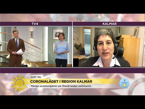 Smittskyddsläkaren "Bara nödvändiga resor till Öland i sommar" - Nyhetsmorgon (TV4)