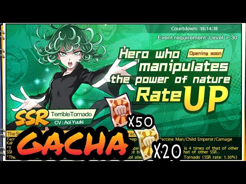[ One Punch Man The Strongest ] Tatsumaki Rate-Up Banner Gacha