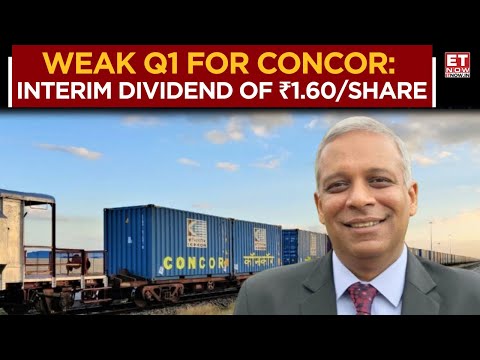 Concor Q1 Result: Misses Street Estimates But Profit Rises And Announces Interim Dividend | ET Now