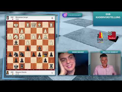 Kader-Show | Gast: GM Dennis Wagner | Mit GM Sebastian Siebrecht