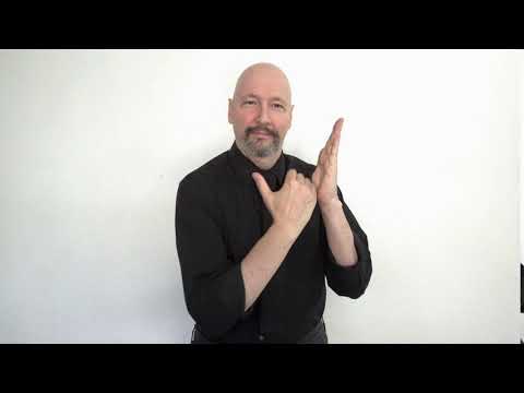 How to Sign Under Flat Surface in Auslan