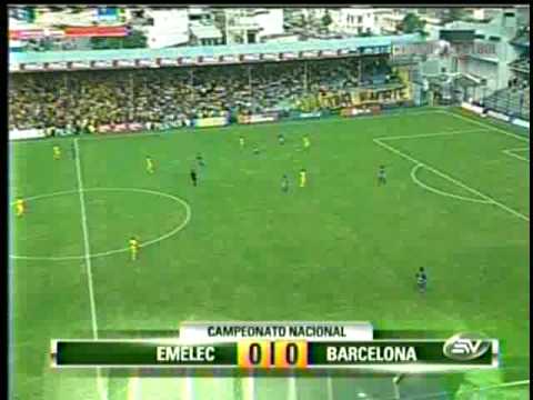 Barcelona 0 Emelec 0. Clasico jugado 1 de marzo 2009. Resumen. 1/2