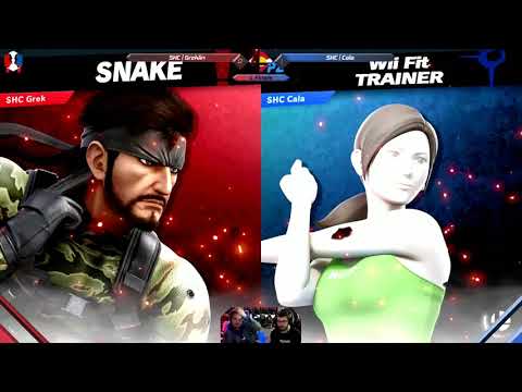 SHC Cala (Wii Fit Trainer) vs SHC Greklin (Snake, Lemmy) - LF