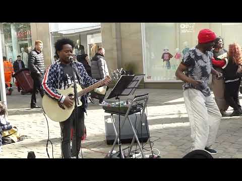 MANCHESTER HAS TALENT ON THE STREETS   "STAND BY ME" BY JULY JULAY + DANNY DANCING  24/04/2022