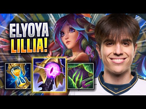 ELYOYA TRIES LILLIA WITH NEW BUFFS! - MAD Elyoya Plays Lillia JUNGLE vs Diana! | Season 2022