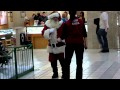 Santa can dance!