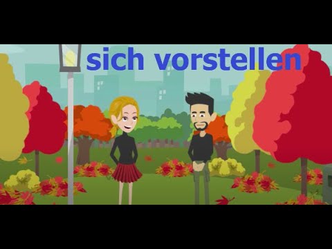 Deutsch lernen/ Learn German für Anfänger A1. (Sich vorstellen)            (Deutsche Sprache lernen)