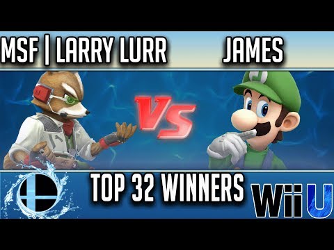 Smash'N'Splash 3 TOP 32 WINNERS - MSF | Larry Lurr (Fox) vs James (Luigi)