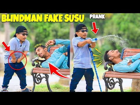 Blindman SuSu in Public Prank - Funny Reactions -  | @NewTalentOfficial