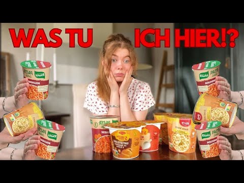 1 TAG LANG NUR 5 MIN. TERRINEN ESSEN🍝👀😋