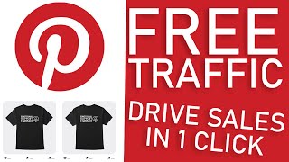 Free T-Shirt Traffic With Pinterest (Quick & EASY)