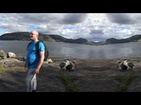 Daily walks Mariero Station to Vaulen - Stavanger Drone Vlog🇧🇻