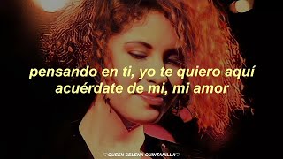 Selena Quintanilla // Acuérdate De Mi (Letra - Lyrics) ❤️✨