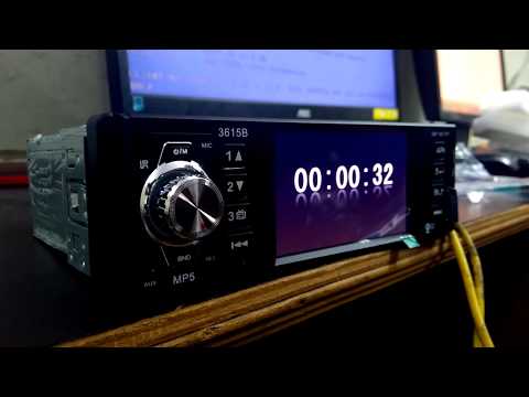 J3L Car Single Din Video Player