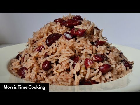 How To Make Jamaican Rice & Peas | Lesson #10 | Morris Time Cooking