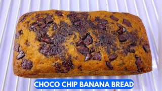 How to Make Choco Chip Banana Bread | Banana Bread Recipe