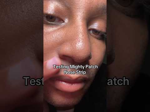 Trying Out The Powerful Nose Strips From Mighty Patch! #skincare #short