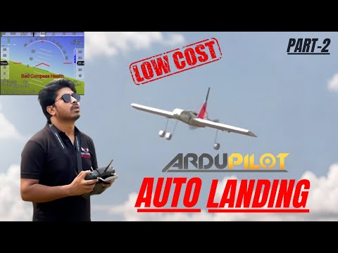 Fixed Wing Drone Auto-Landing | Mission Planner | Aerial Target Drone