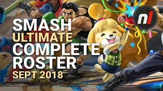 [OLD] Super Smash Bros. Ultimate Complete Character Roster (So Far)