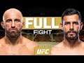 Alexander Volkanovski Vs Yair Rodriguez FULL FIGHT UFC 325