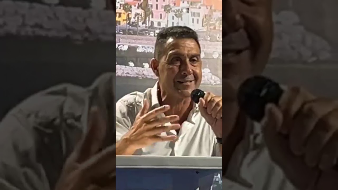 IL GENERALE VANNACCI  IN PIAZZA A RIVA LIGURE
