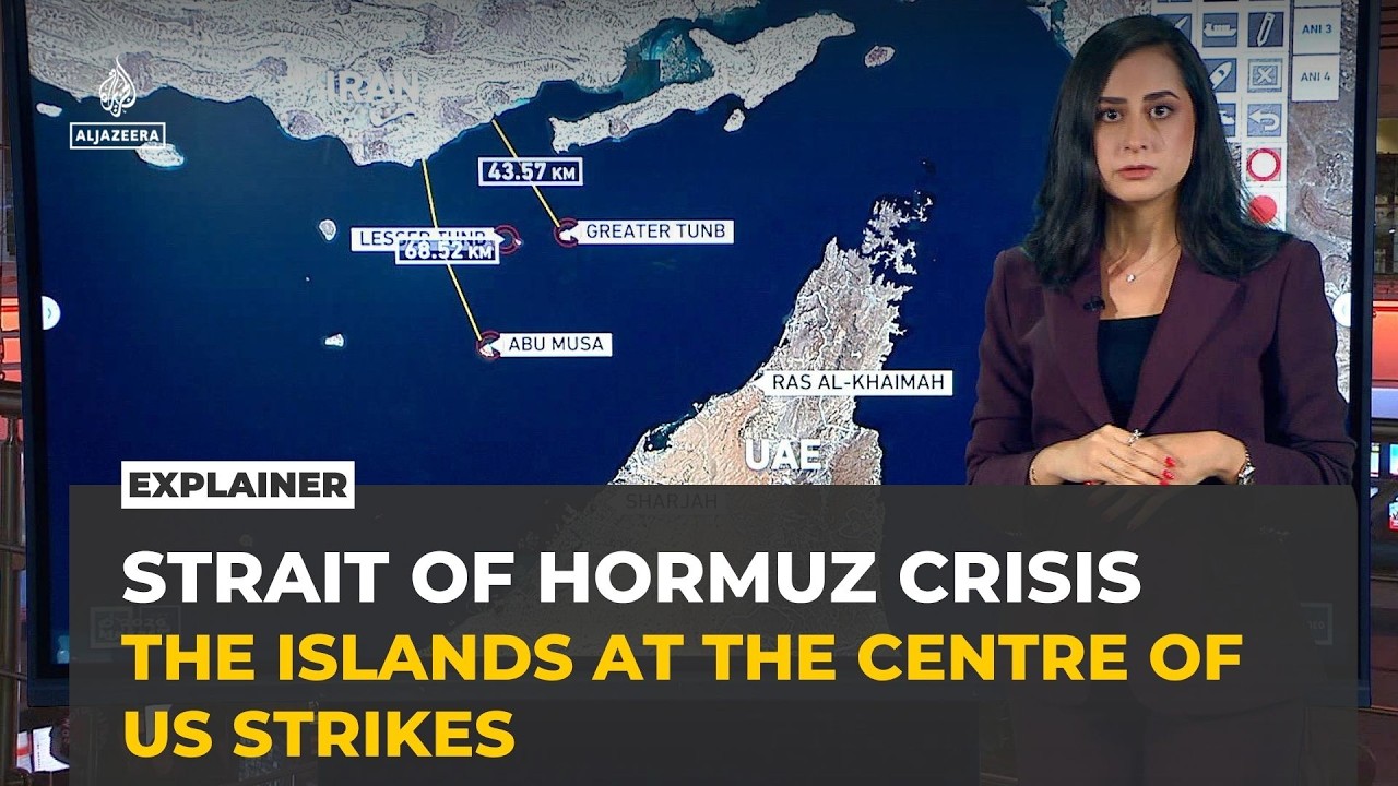 US strikes Iranian military sites on disputed Strait of Hormuz islands