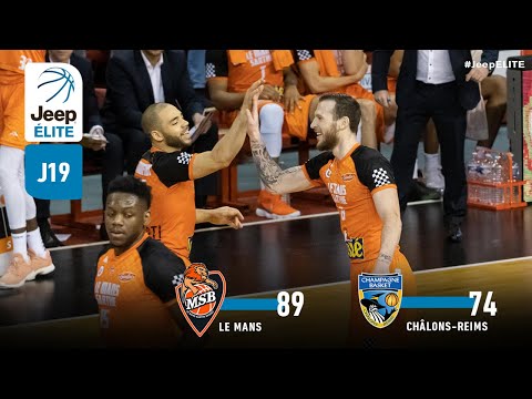 Le Mans vs Châlons-Reims | J19 Jeep® ÉLITE - 2 février 2019