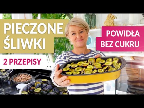 POWIDŁA ŚLIWKOWE Z PIEKARNIKA bez cukru. Zimowe konfitury z pieczonych śliwek z kakao | GREEN CANOE