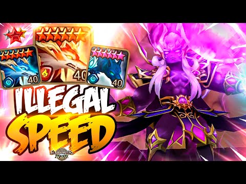 He Shocks Enemies with This ULTRA FAST SQUAD in Summoners War