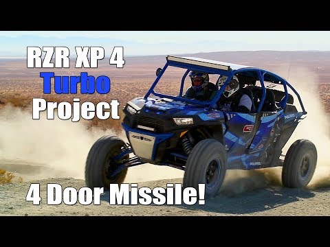 Polaris RZR XP 4 Turbo Upgrade Project Test Review, 4 Door Missile