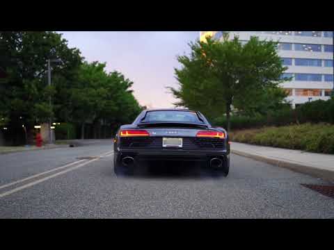 2021 Audi R8 V10 RWD (Quicksilver Titan Sport Exhaust)