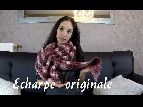 La plus origniale des écharpes ! / pfeilraupe / knit a beautiful scarf easy