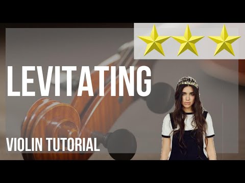 How to play Levitating by Dua Lipa and Dababy on Violin (Tutorial)