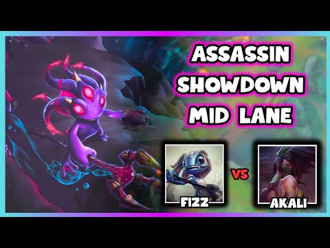 Facing 2 Different Akali's Back To Back | Fizz Mid vs Akali 15.21