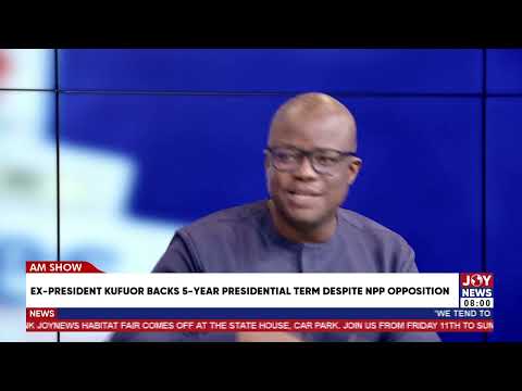 Five-year presidential term: If you can’t deliver in four years, don’t seek re-election — Dr Zaato